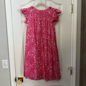 Vineyard Vines Size 10 Pink, Sleeveless Sundress